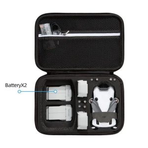 Sac Rangement drone DJI Mini 4 Pro Radiocommande DJI RC N2 4 Batteries 2