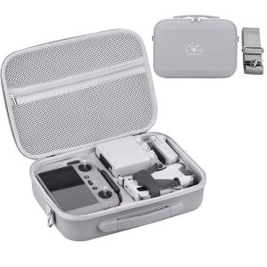 Bolsa bandolera de PU y Lycra para dron DJI Mini 4 Pro