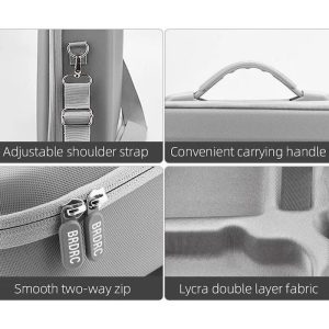 PU- und Lycra-Schultertasche für DJI Mini 4 Pro Drohne – Bild 5