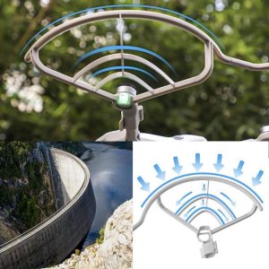 Alternative view of Sunnylife propeller protection frames for DJI Mini 4 Pro drone