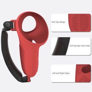 Alternative view of Coperchi protettivi anticollisione in silicone per i controller delle cuffie VR Meta Quest 3