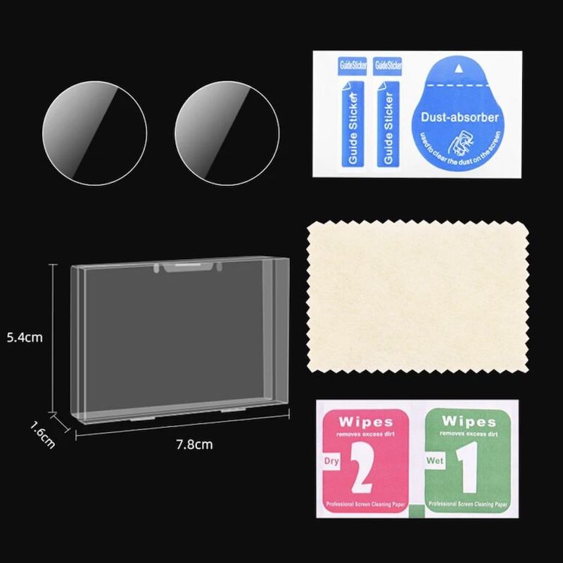 Set of 2 Camera Lens Protective Films for DJI Mini 4 Pro drone - Image 4