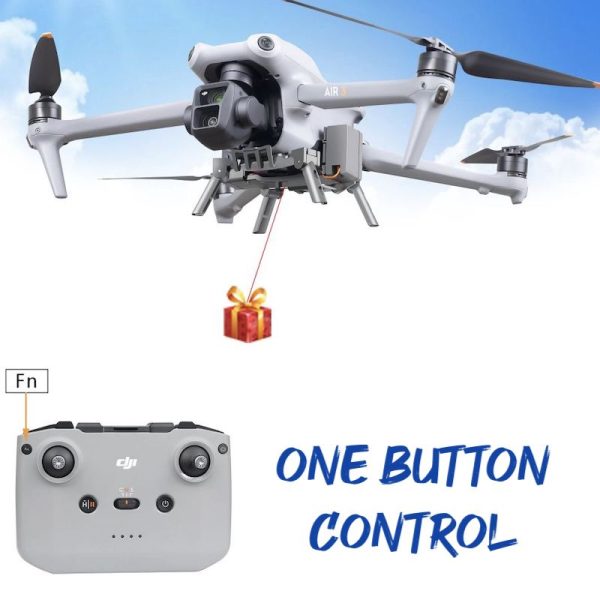 Système Airdrop Pour DJI Mavic 3 / 3 Pro / 3 Classic - Largage à Distance, Charge Max 500g, Batterie Intégrée - 11