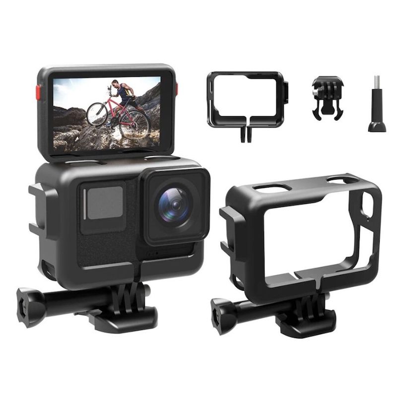 Marco de protección contra golpes con adaptador de 1/4" para cámara de acción Insta360 Ace / Ace Pro