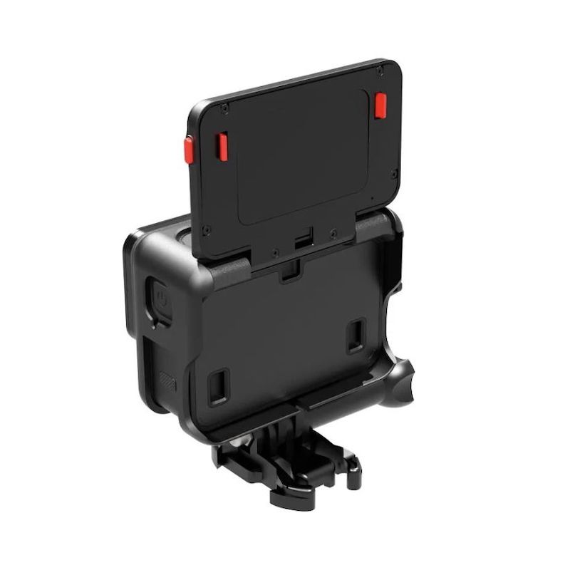 Marco de protección contra golpes con adaptador de 1/4" para cámara de acción Insta360 Ace / Ace Pro - Imagen 2