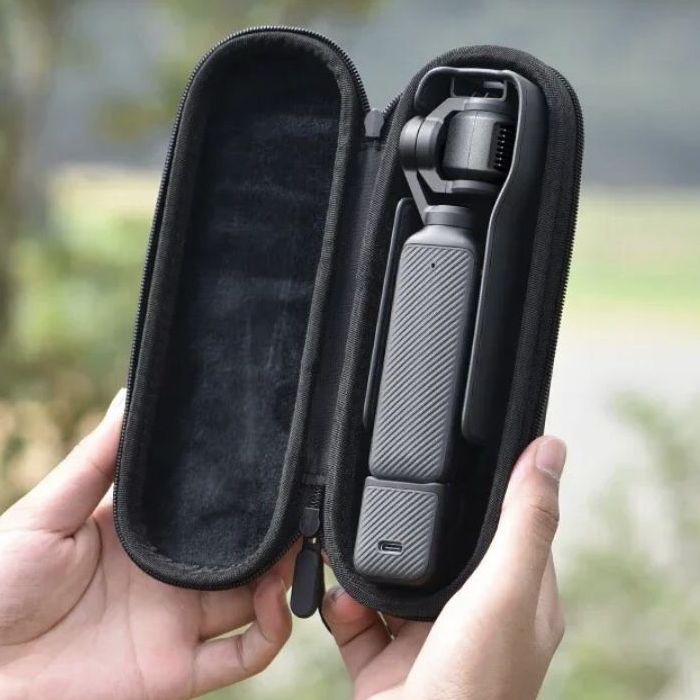 Bolsa protectora con correa y mosquetón para la cámara DJI Osmo Pocket 3 - Imagen 4
