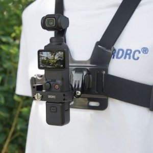 Imbracatura con cinghia toracica e staffa di estensione multifunzione per DJI Osmo Pocket 3