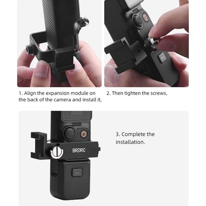 MotuTech Mulfonction Support Téléphone Pour DJI Osmo Pocket 3
