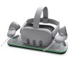 Illuminated Wireless Charging Base for Meta Quest 3 VR Headset