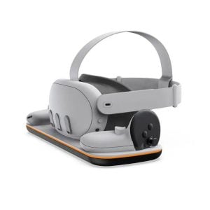 Base Recharge Sans Fil Lumineuse Casque VR Meta Quest 3 2