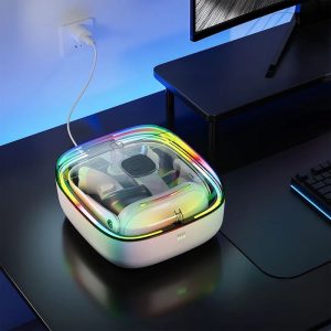 Boitier Charge Lumineux Casque VR Meta Quest 3 2