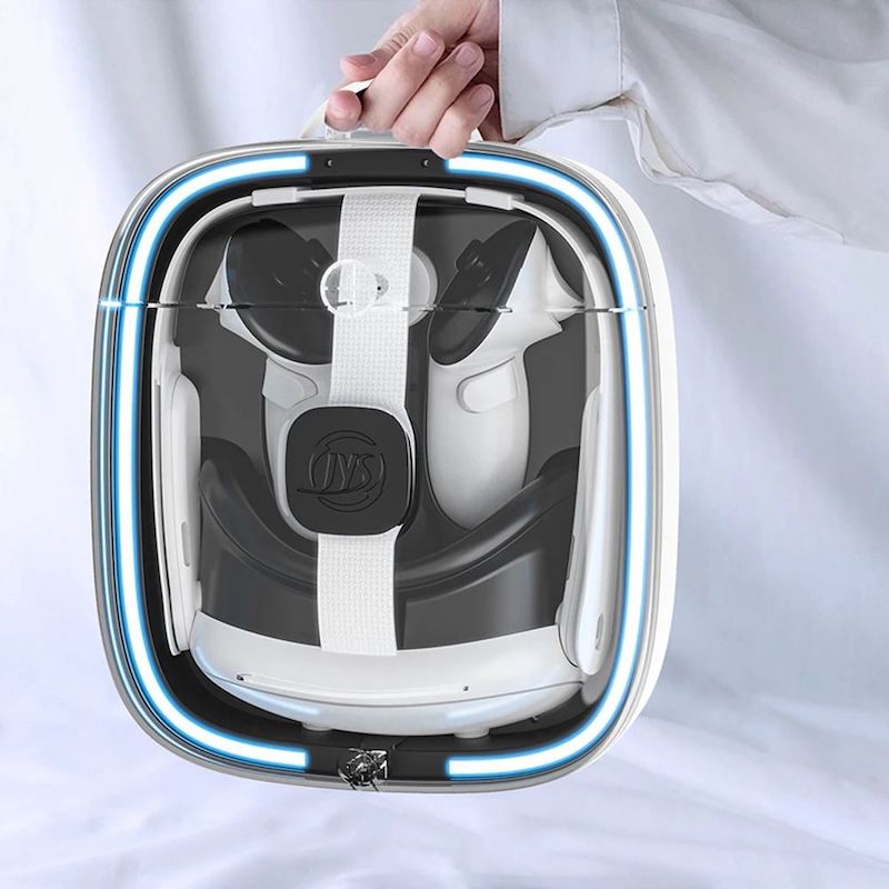 Boitier Charge Lumineux Casque VR Meta Quest 3 3