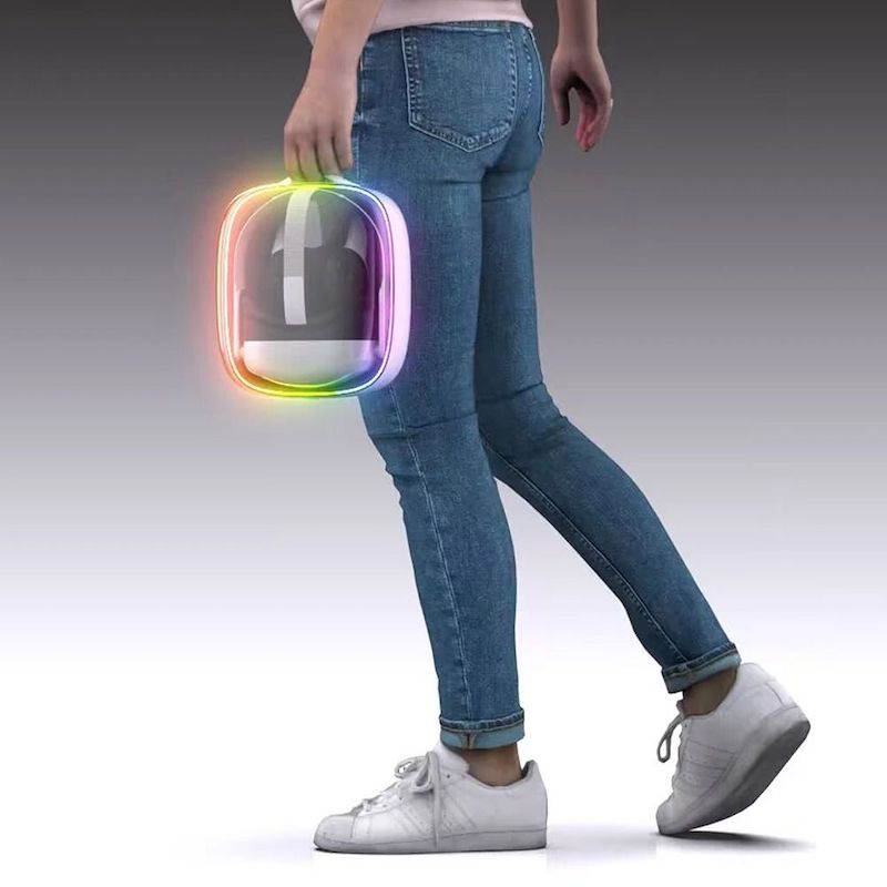 Boitier Charge Lumineux Casque VR Meta Quest 3 5