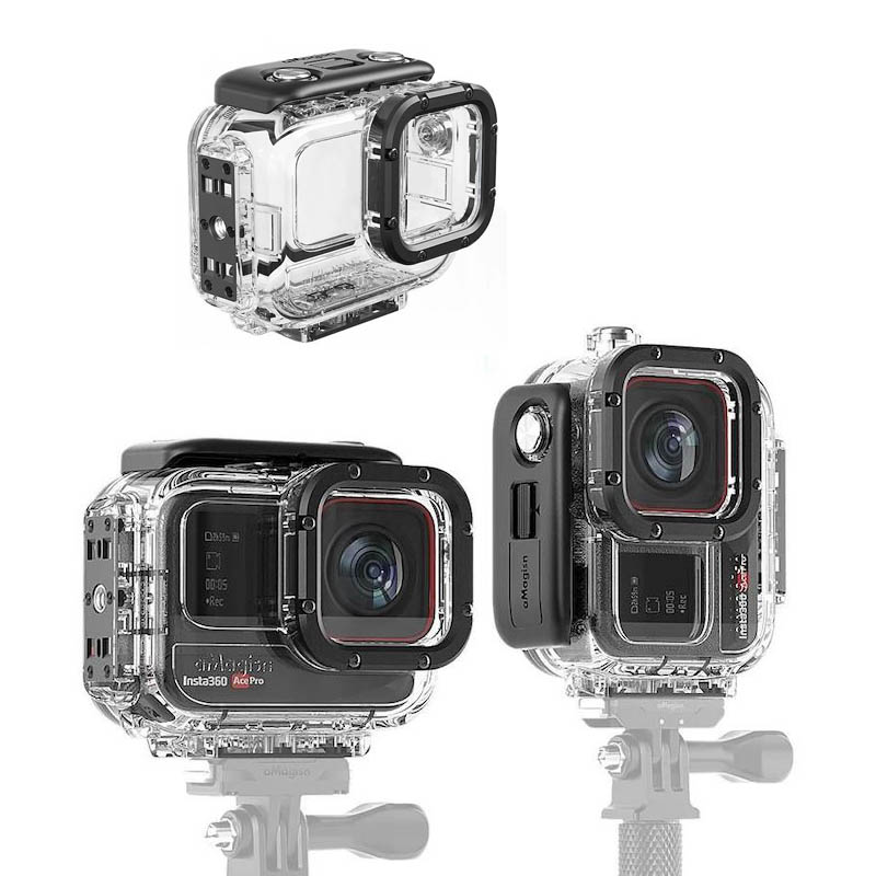 Funda de buceo Insta360 Ace Pro 1 Horizontal Vertical Resistente al agua 60M