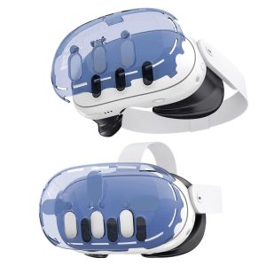 Cache Protection Anti rayures Transparent Casque VR Meta Quest 3 2