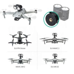 Double Spot Lumiere Universel Hibou Drones DJI Mini Air Mavic Avata FPV 5