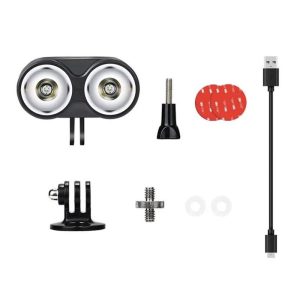 Double Spot Lumiere Universel Hibou Drones DJI Mini Air Mavic Avata FPV 6