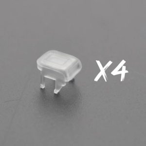 Confezione da 4 coperture originali per bracci a LED per il drone DJI Mini 4 Pro