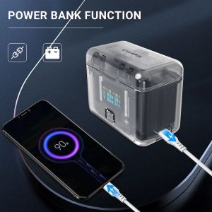 Boitier Recharge Intelligent 2 Voies Batteries Camera Insta360 X4 3