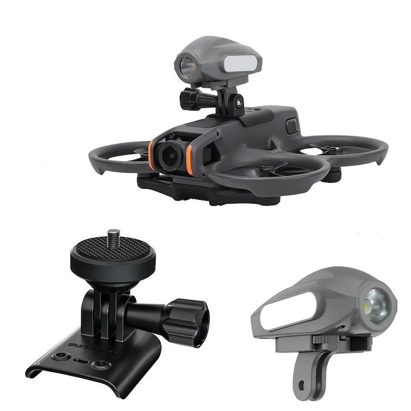 2 in 1 Supporto per riflettore stroboscopico per il drone DJI Avata 2 3