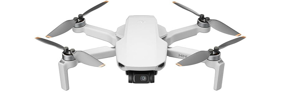 DJI Mini 4K Camera Drone With DJI RC-N1C Remote - Under 249g, 31min Flight, 4K Video
