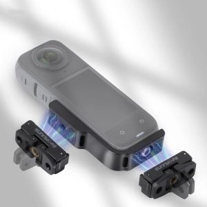Support Adaptateur Magnétique en L Horizontal Vertical Insta360 X4 1
