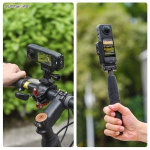 Support Adaptateur Magnétique en L Horizontal Vertical Insta360 X4 2