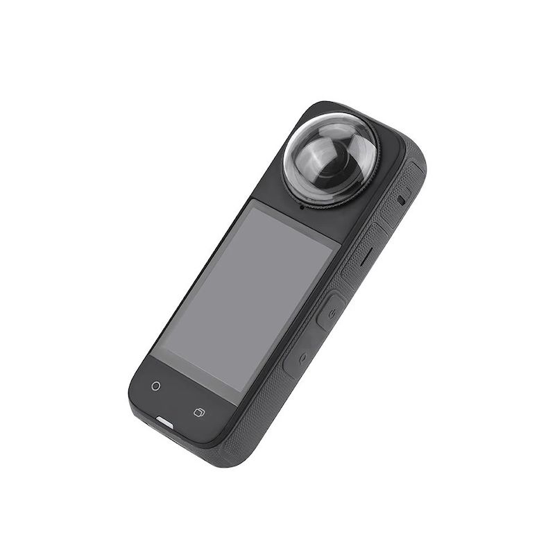 2 Caches Protection Objectif Camera Verre Optique Insta360 X4 3