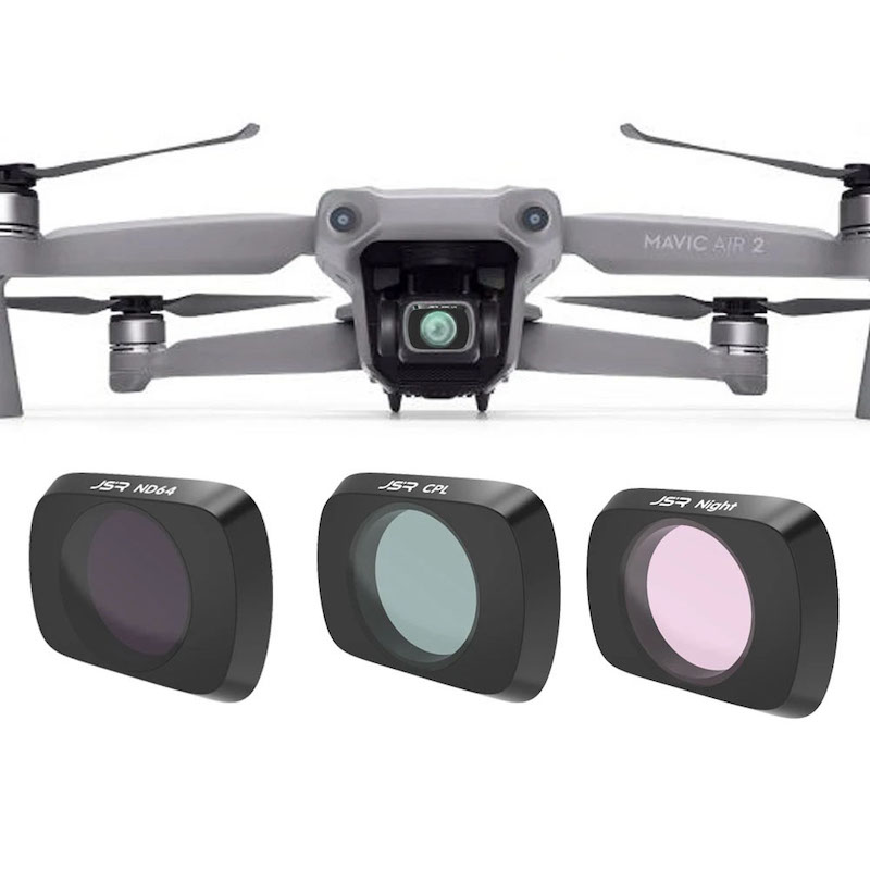 JSR Lens Filters (UV CPL ND ND-PL) for DJI Mavic Air drone