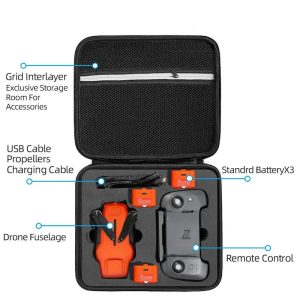 Sac Rangement Black Square drone FIMI Mini 3 4