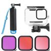 boitier etanche 60 metres camera action gopro hero 11 10 9 d1