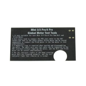 carte test verification moteurs nacelle drones dji mini 3 mini 3 pro mini 4 pro 2