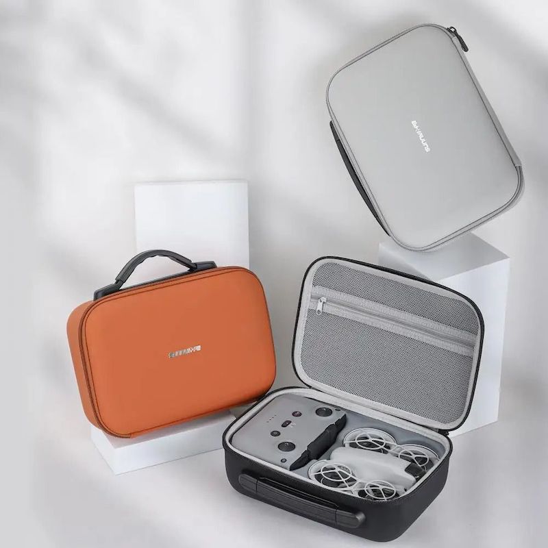 Sac De Transport Pour Drone DJI Air 3 - Coque Rigide Compacte, Polyester Teint Cationique - Léger, Antistatique, Avec Boucle D'accroche