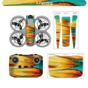 autocollants stickers decoratifs protecteurs drone dji neo 5