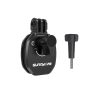 Pince Fixation Aluminium Pour Pare-brise Moto - Compatible Go3, Caméras Action, Téléphone, Morsure Forte, Coussin Silicone