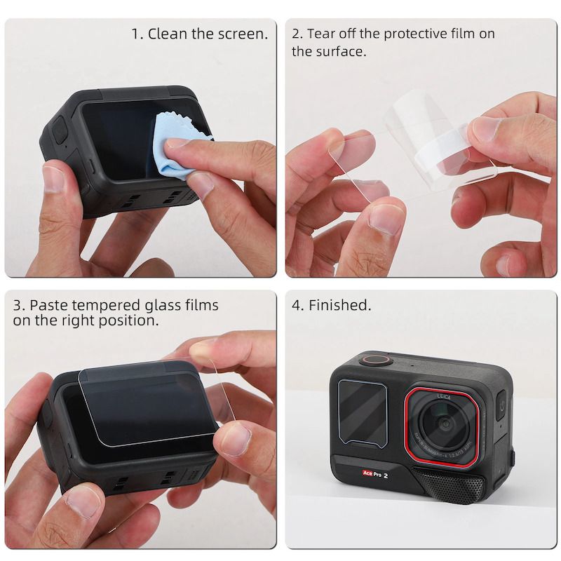 lens protection films camera screens insta360 ace pro 2 3