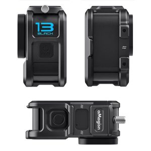 FitStill Windslayer Cover Uitlaat Winddicht Behuizing Frame Case voor Go Pro Hero 13/12/11/10/9 Zwart Schuim Wind Ruisonderdrukking Spons Video Accessoires voor Audio-opname