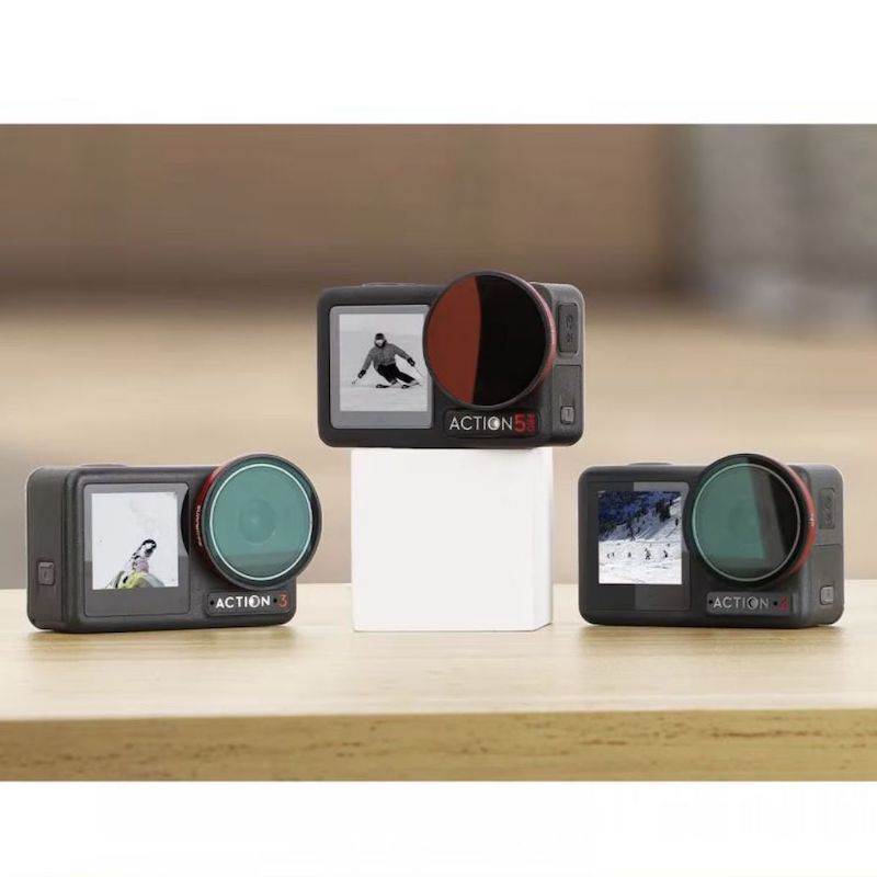 Filter Kameraobjektiv Sunnylife UV CPL ND ND PL DJI Osmo Action 3 4 5 Pro 2