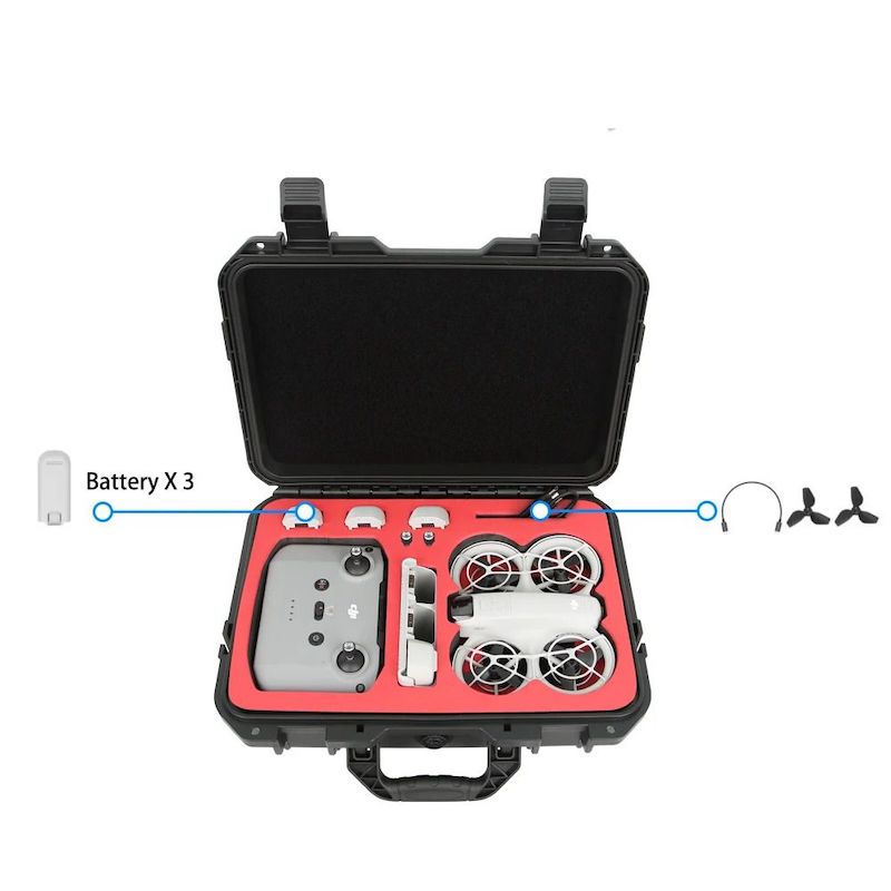 ShockPro DJI Neo RC-Fernsteuerung N3 2 - Hartschalenkoffer mit Explosionsschutz