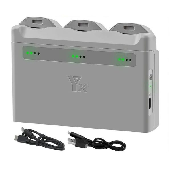 Station De Recharge Bidirectionnelle DJI Neo 2 - Charge 3 Batteries En 68 Min, Batterie Externe, Pour Casque, Smartphone