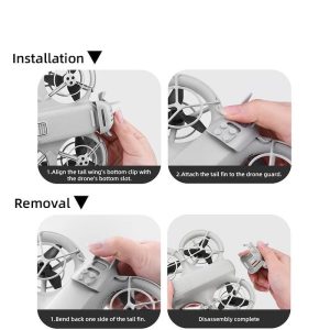 Aerodynamic Fin Support Figurines DJI Neo 6