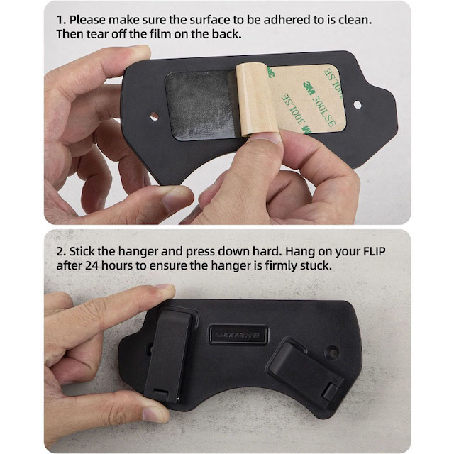 DJI Flip 4 Non-Piercing Adhesive Wall Bracket
