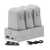 DJI Flip 1 Stazione di ricarica bidirezionale a 3 batterie