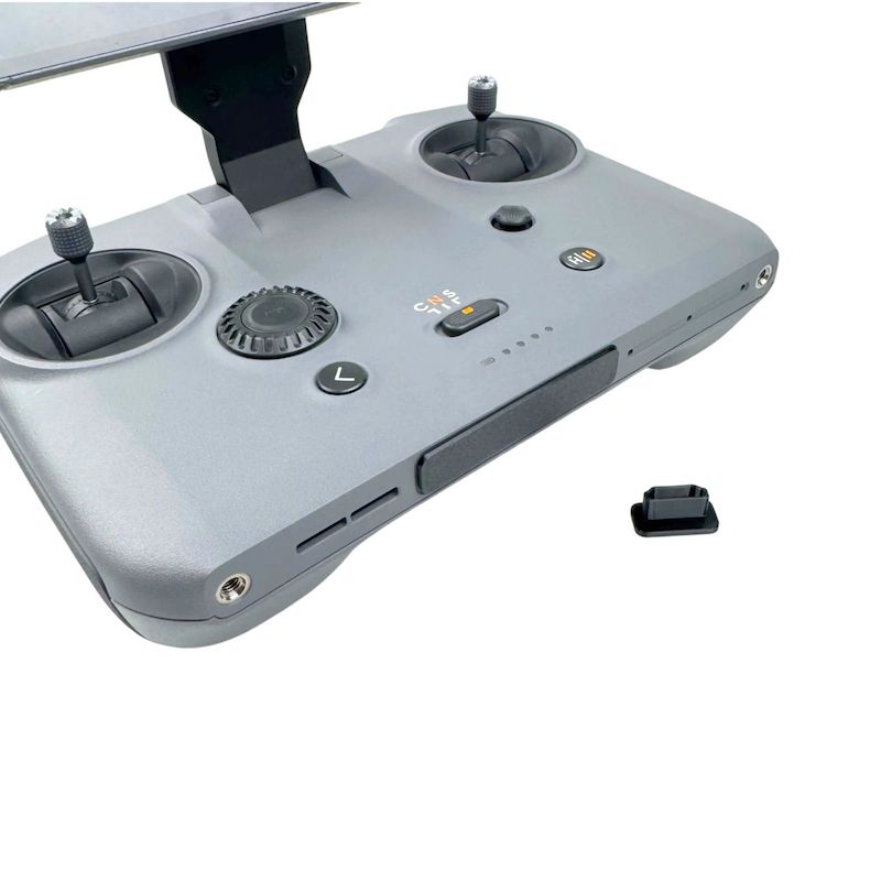 2 Dust Caps for DJI RC Pro 2 Remote Control Charging Port - Image 2