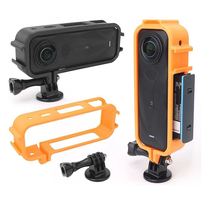 Protezione della cornice Insta360 X5 Verticale Orizzontale 1