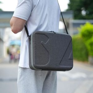 Sac De Rangement Ignifuge Anti-explosion Pour Batterie Mavic 4 Pro - Pochette Sécurité Fibre De Verre, Gris (13,7x8,1x2,6 Cm)