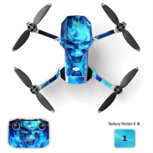 adesivo dji mini 2 2se 4k Gru Incandescente
