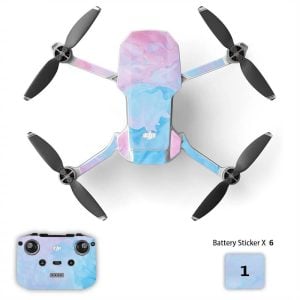 adesivo dji mini 2 2se 4k Nuage Pastel
