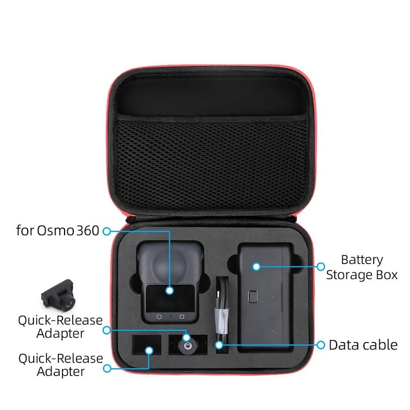 Pochette Compacte Dragonne DJI Osmo 360 2