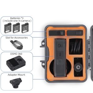 sunnylife dji osmo 360 5 custodia rigida antiurto mini